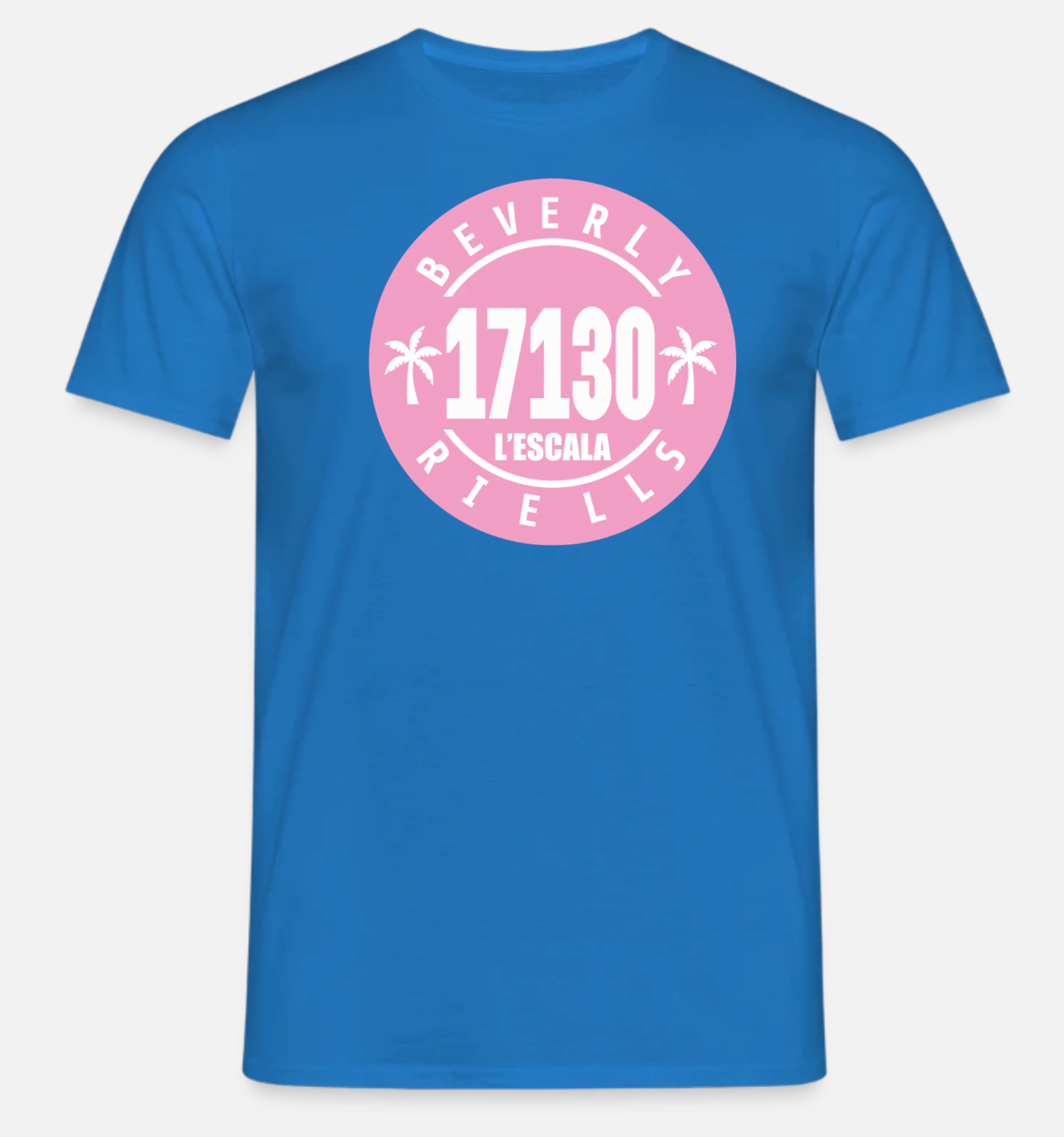 Samarreta Riells - Front - Bleu/Rose