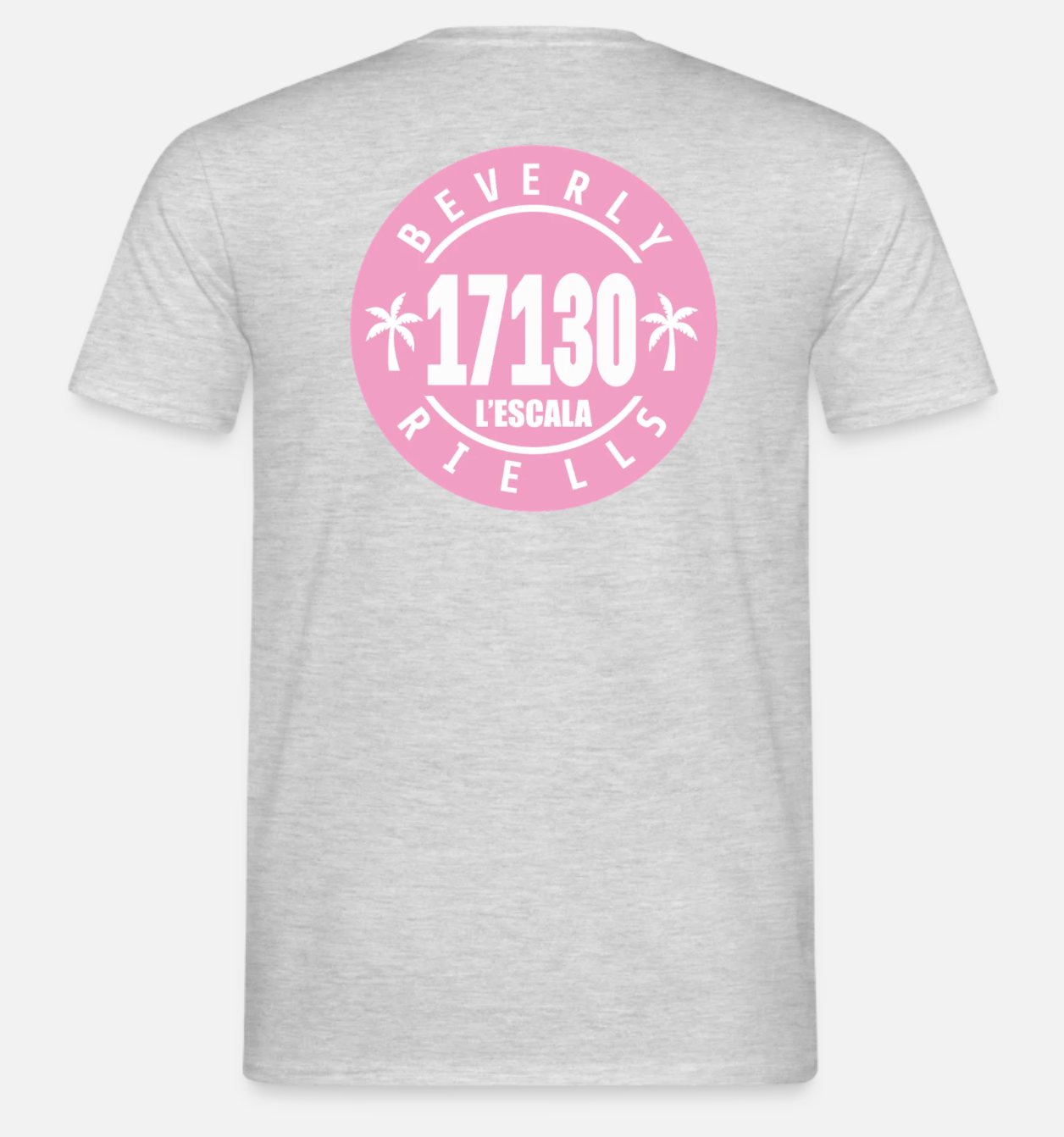 Samarreta Riells - Rear - Grey/Rose