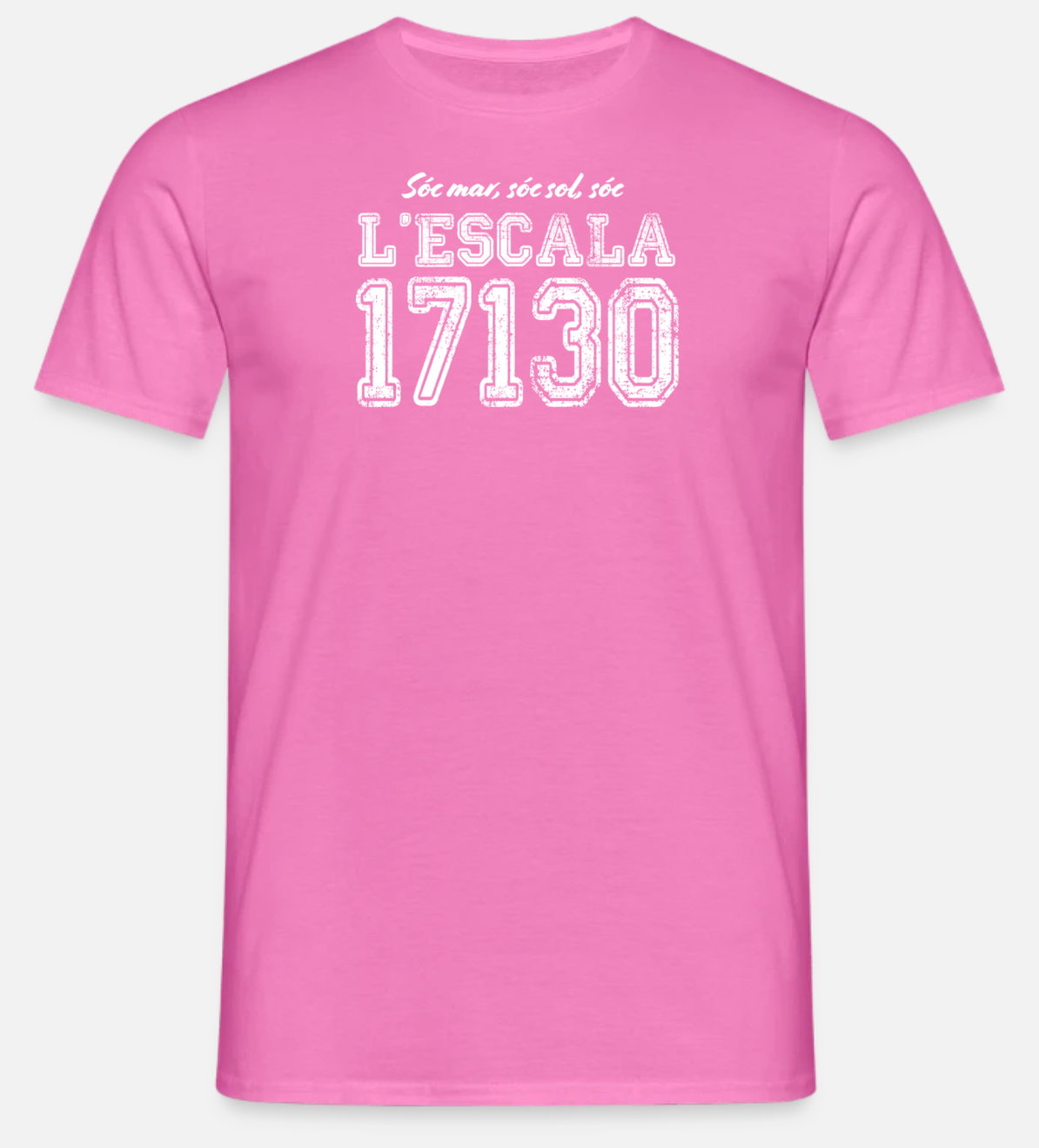 Samarreta 17130 - Front - Rose/Blanco