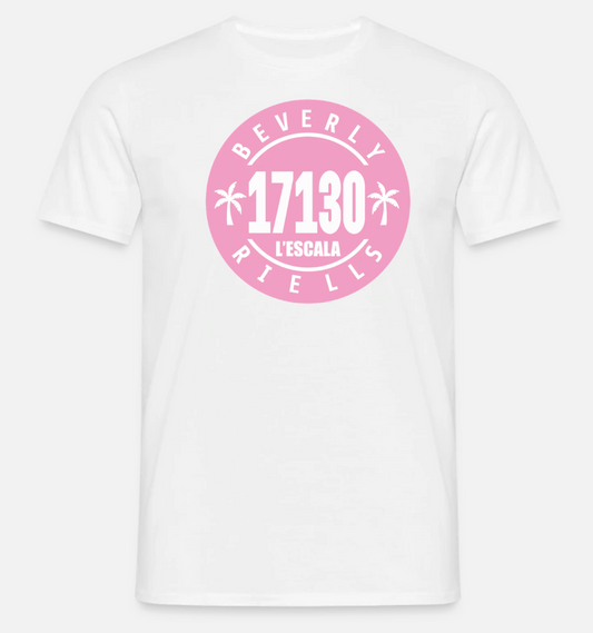 Samarreta Riells - Front - Blanc/Rose