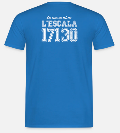 Samarreta 17130 - Rear - Bleu/Blanco