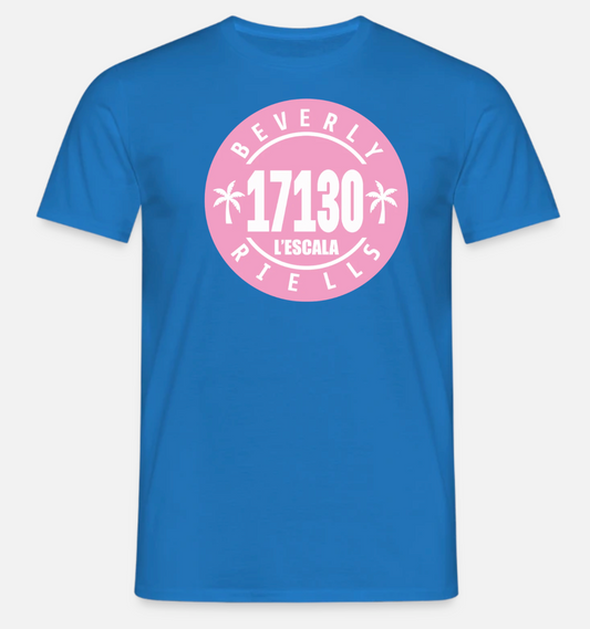Samarreta Riells - Front - Bleu/Rose