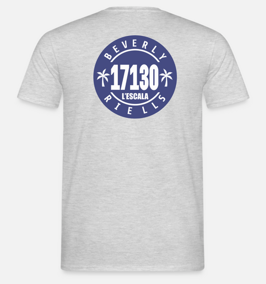 Samarreta Riells - Rear - Grey/Bleu