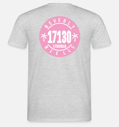 Samarreta Riells - Rear - Grey/Rose